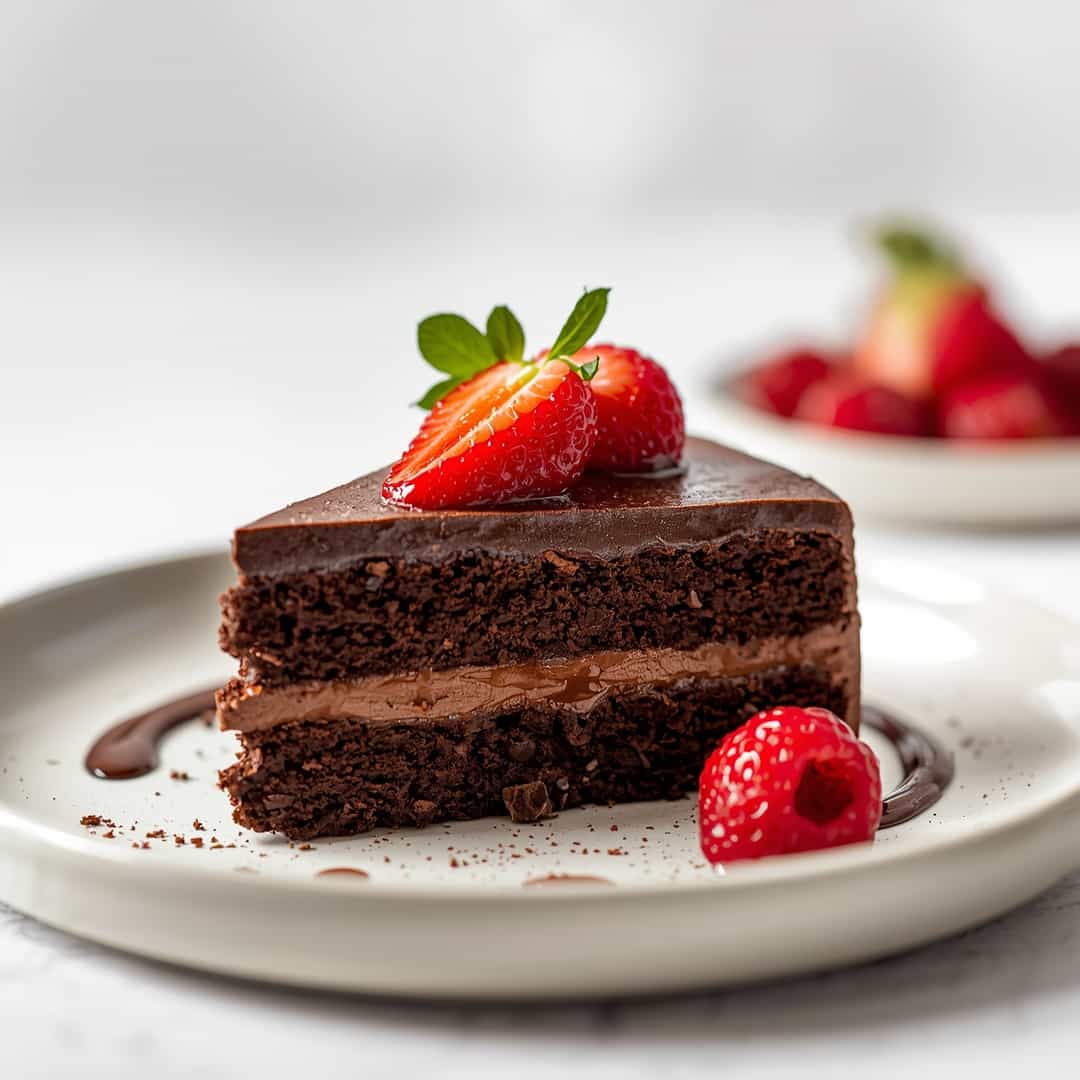 Love At First Sight Chocolate Cake