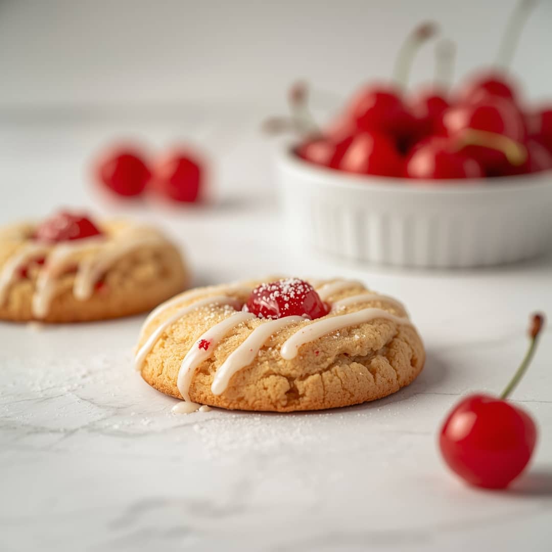 Maraschino Cherry Cookies