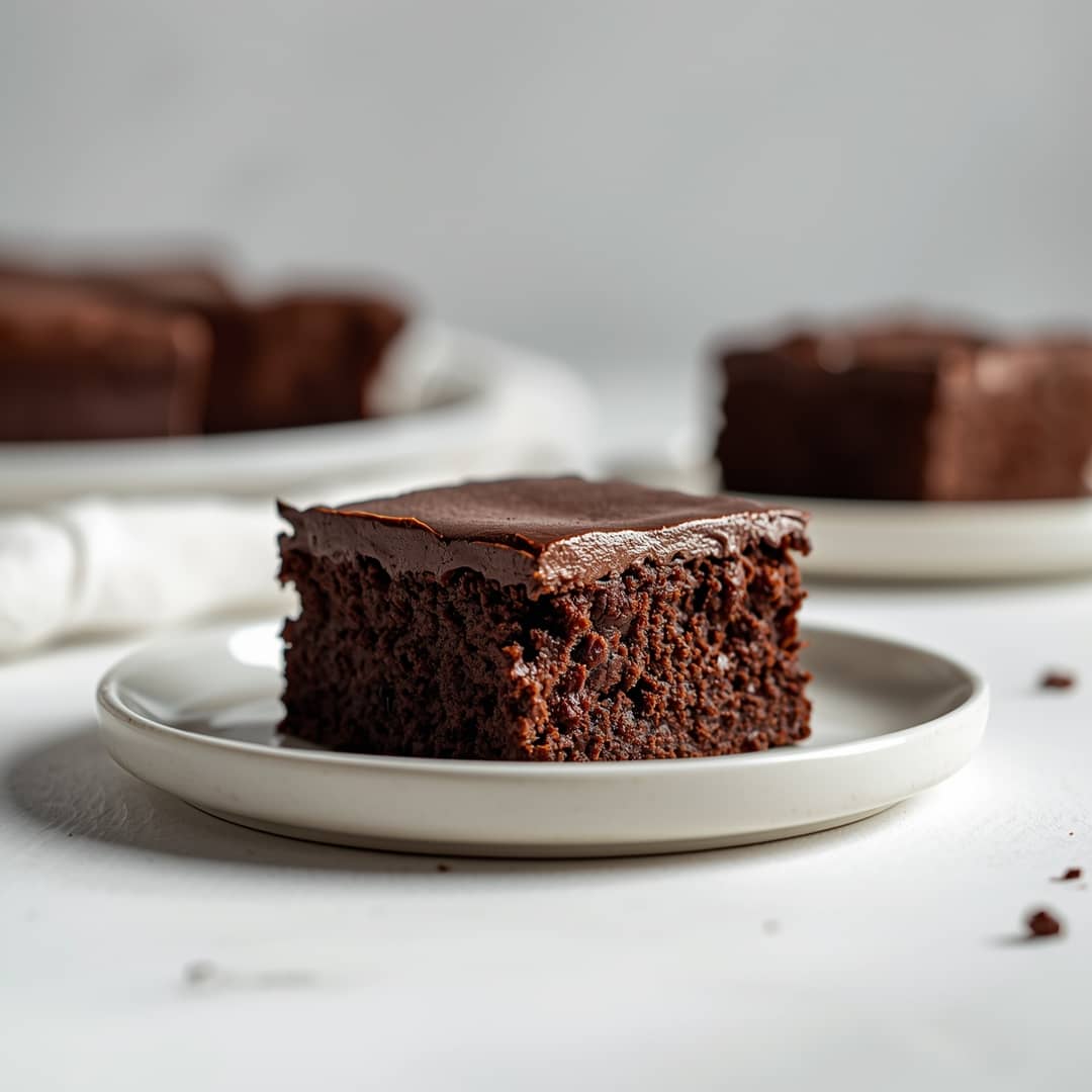 Moist Fudgy Chocolate Cake 2 Moist Fudgy Chocolate Cake