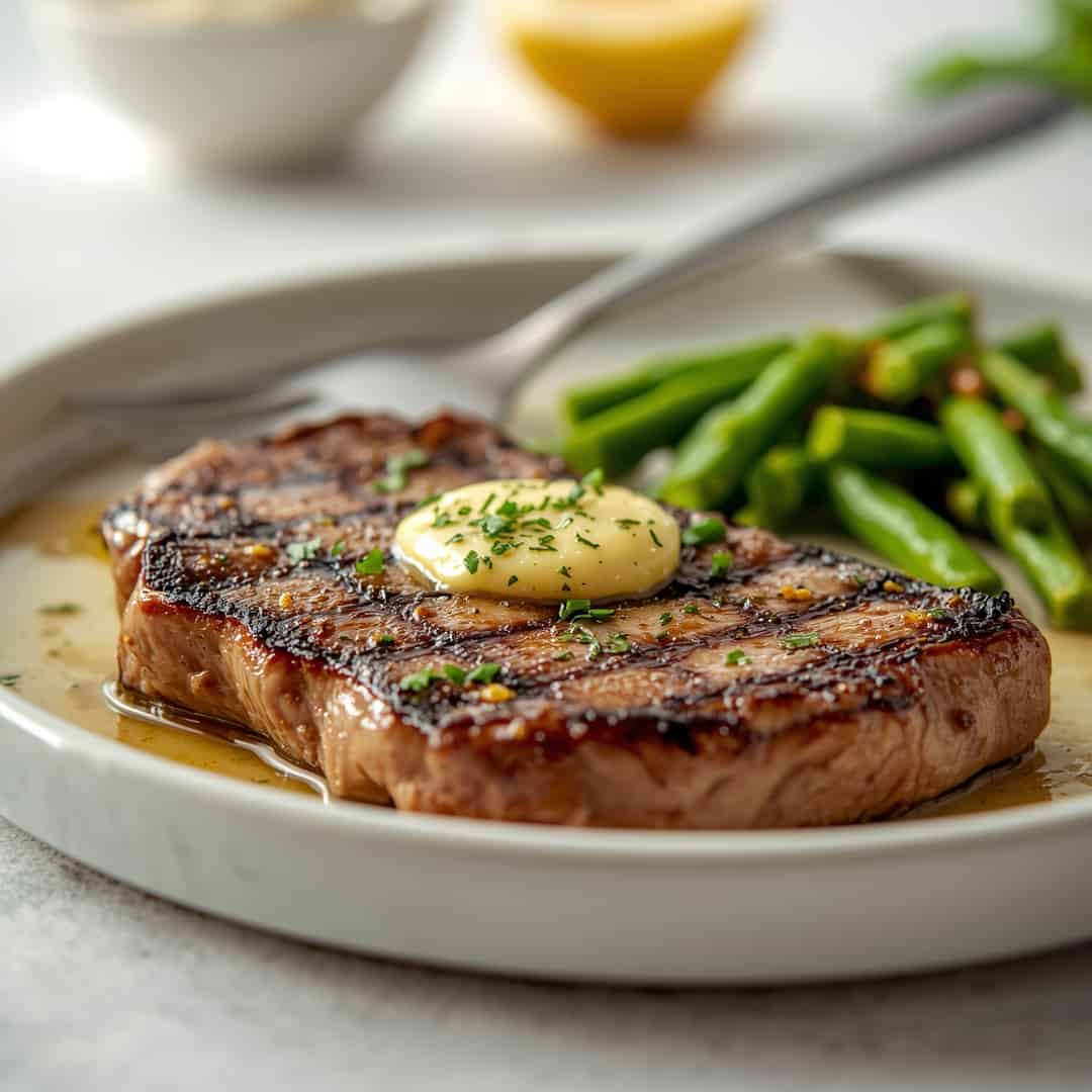 Pan Seared Steak With Garlic Butter Recipe