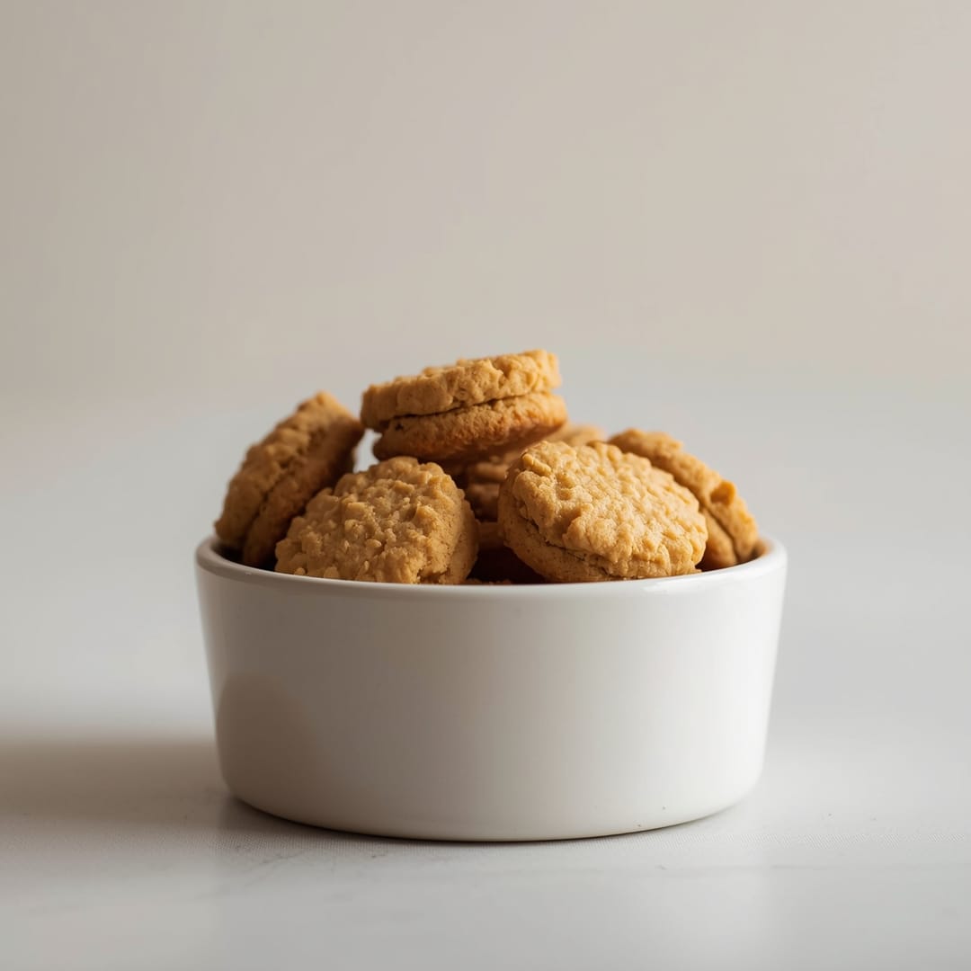 Peanut Butter Applesauce Dog Biscuits