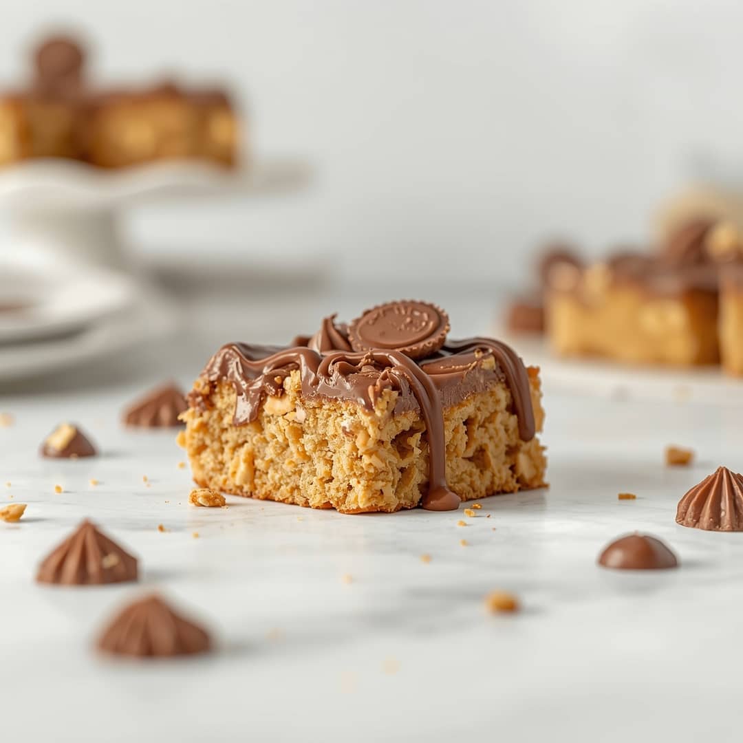Peanut Butter Cup Dump Cake