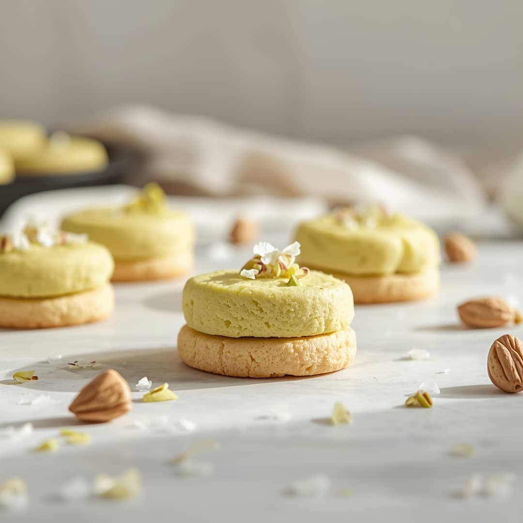 Pistachio Pudding Cookies