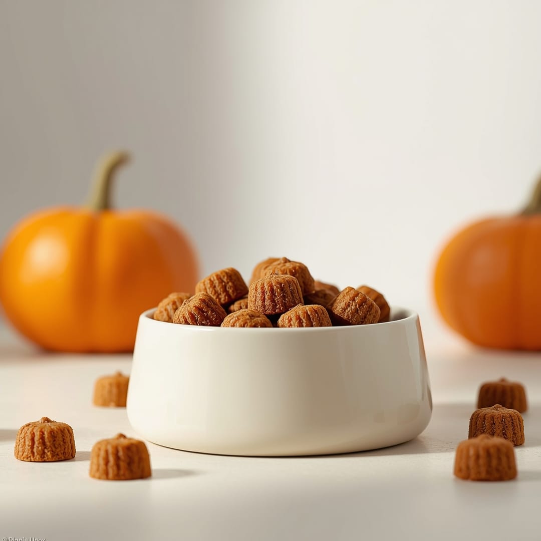 Pumpkin Spice Puppy Kisses