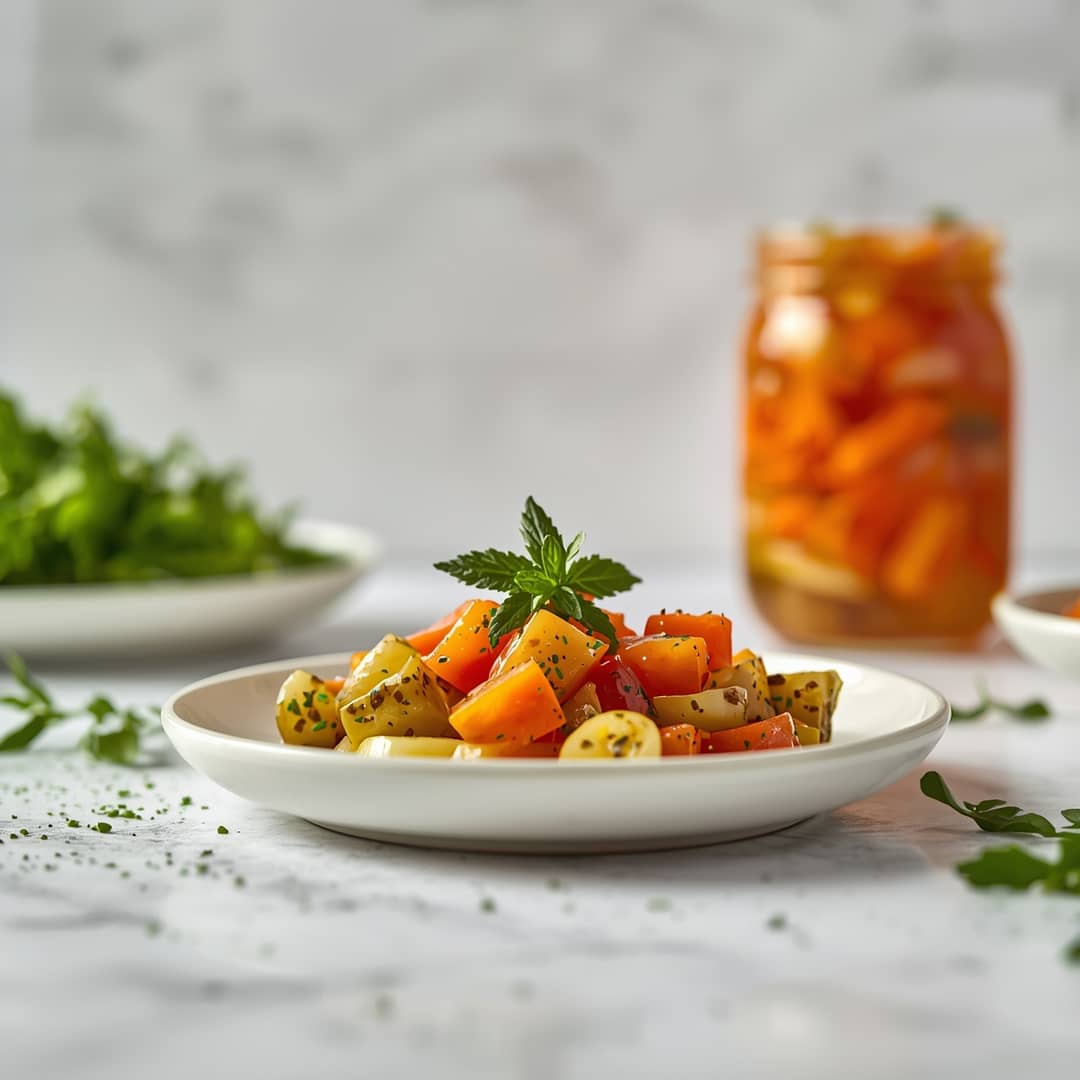 Quick Fridge Pickled Vegetables Easy Recipe