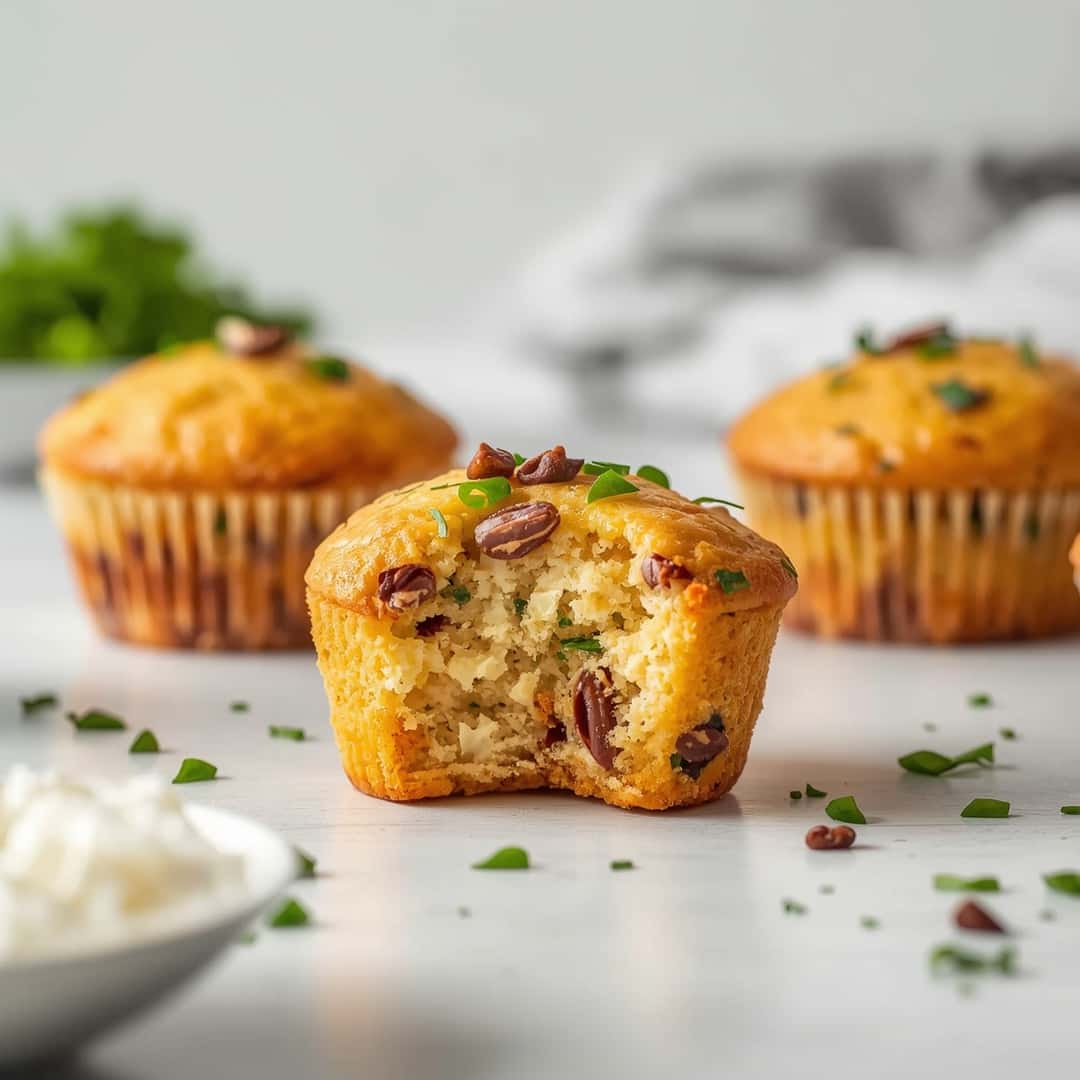 Savory Cottage Cheese Muffins Deliciously Healthy Treats