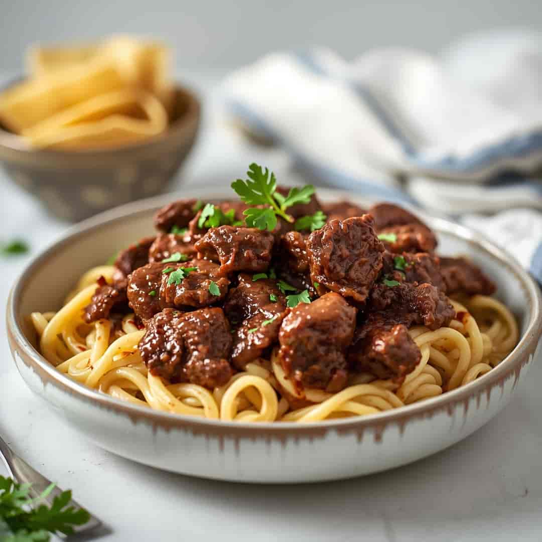 Slow Cooker Beef Manhattan Recipe