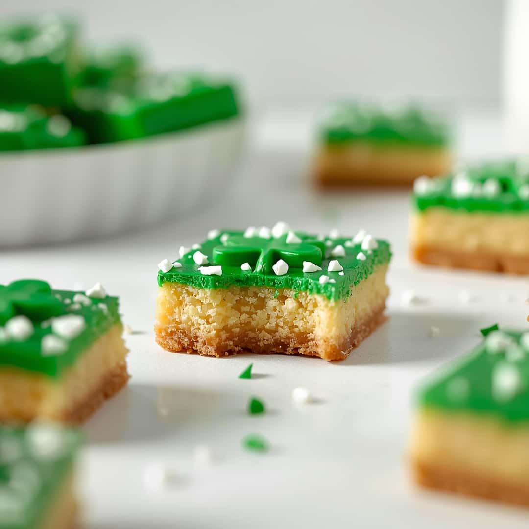 St. Patrick's Day Sugar Cookie Bar