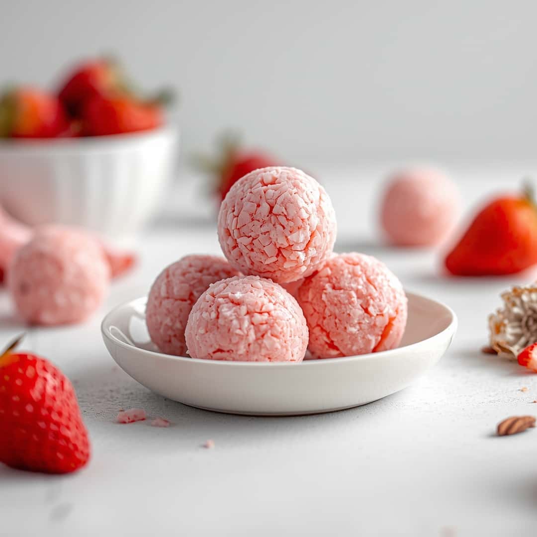 Strawberry Cake Balls