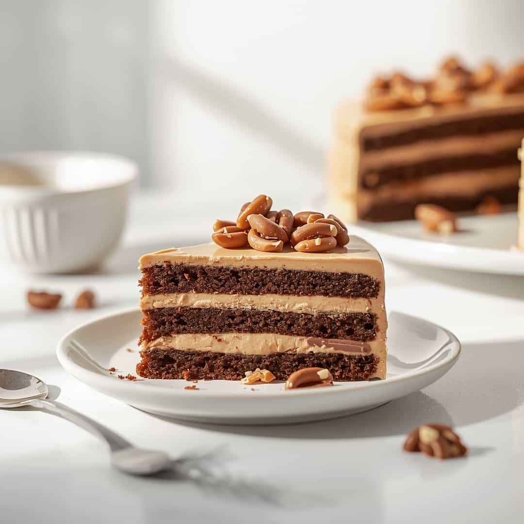 Turtle Chocolate Layer Cake 2 Turtle Chocolate Layer Cake