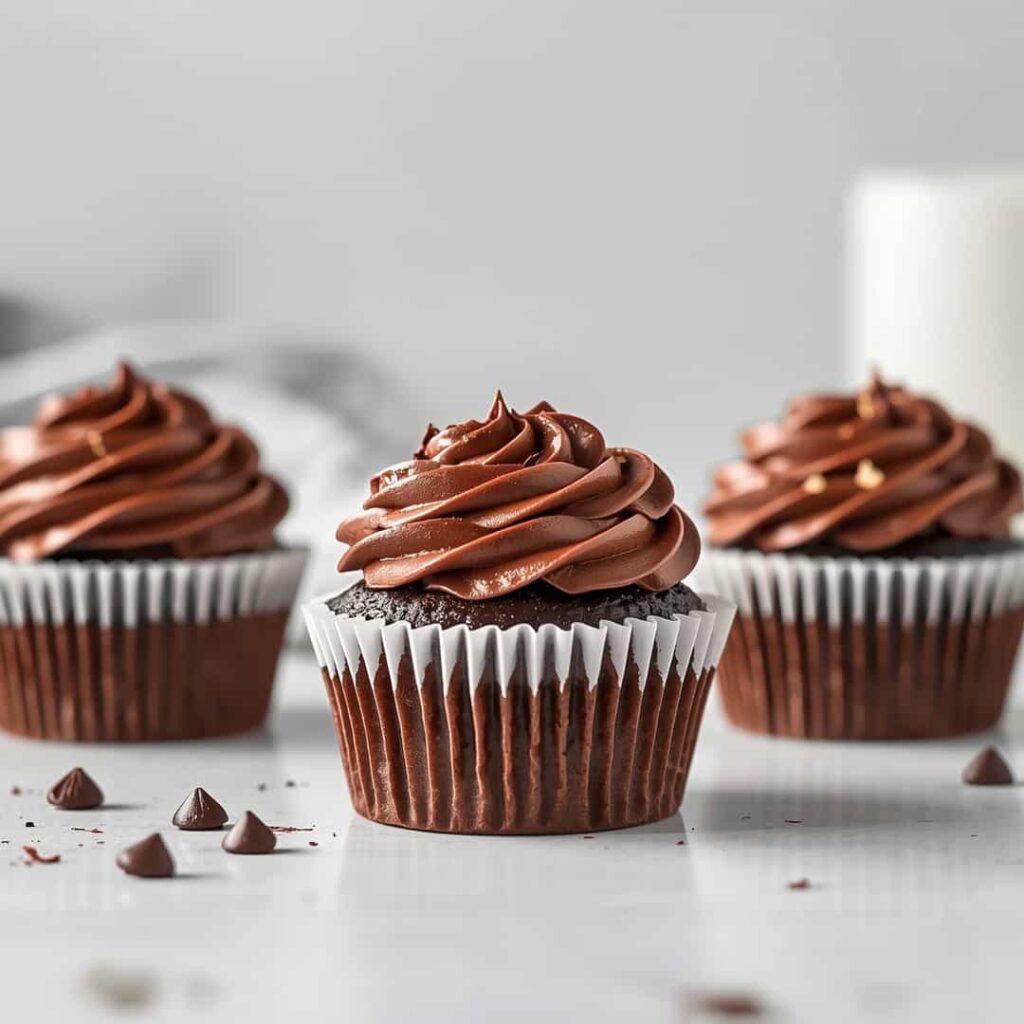 Ultimate Double Chocolate Cupcakes