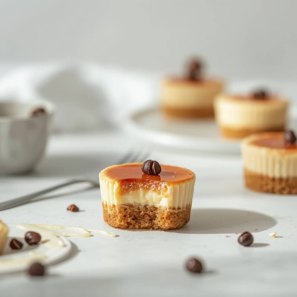 Vanilla Bean Creme Brulee Cheesecake Cupcakes