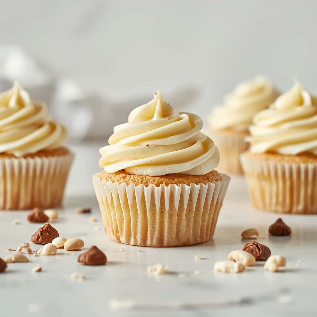 White Chocolate Vanilla Cupcakes