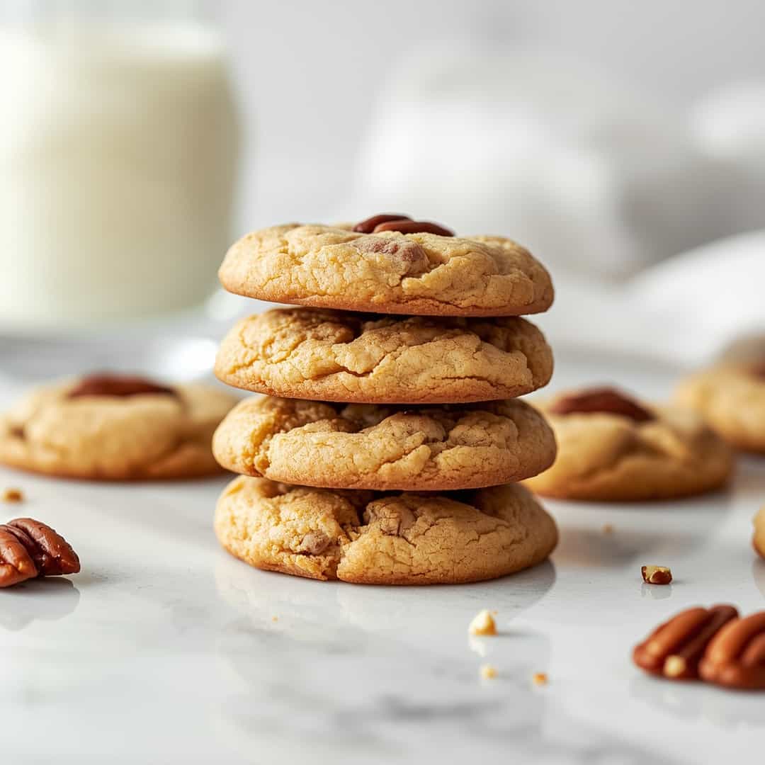 Buttery Pecan Cookies 2 Buttery Pecan Cookies