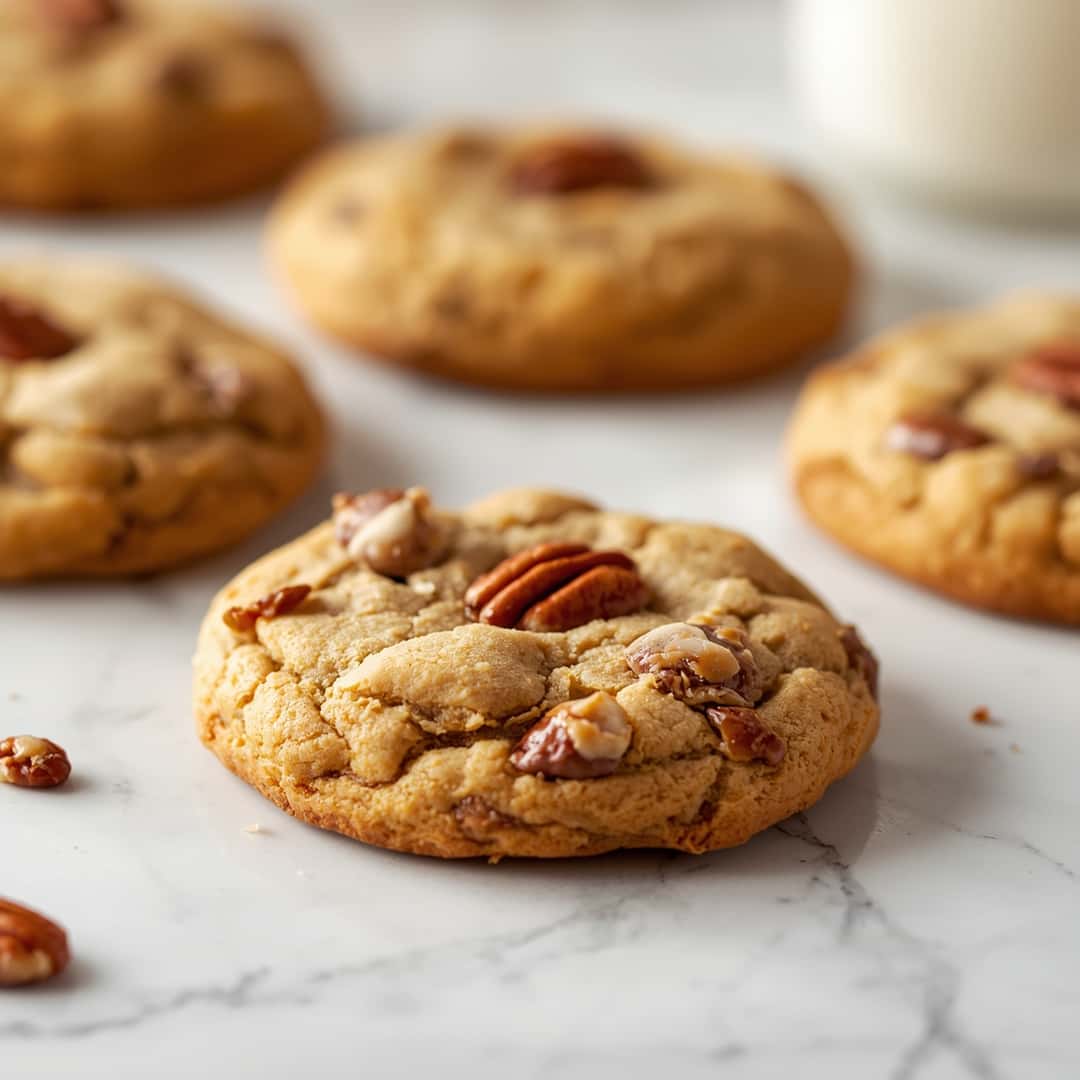 Chewy Butter Pecan Cookies
