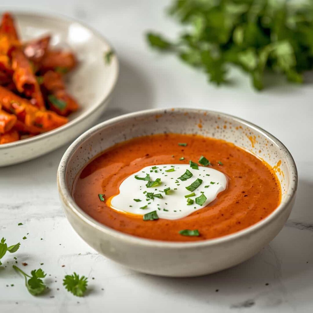 Chipotle Sauce With Garlic Sour Cream Recipe