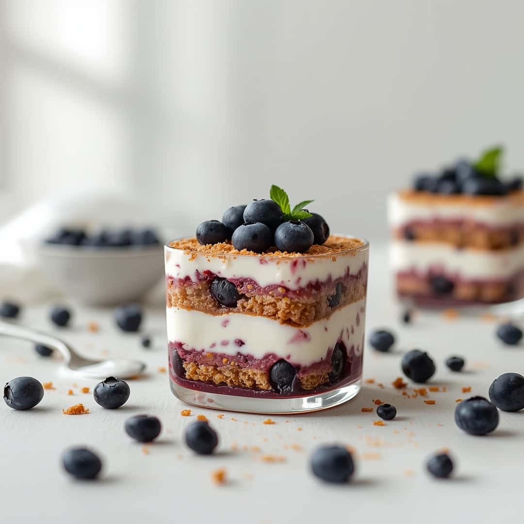 Classic Layered Blueberry Delight