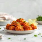 Crispy Buffalo Cauliflower Wings A Spicy Vegan