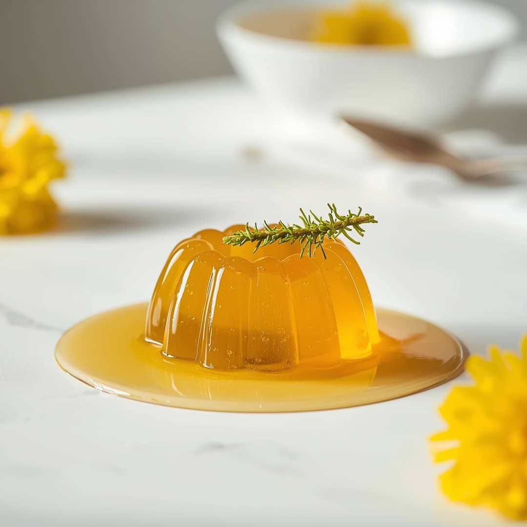 Dandelion Tea Jelly Syrup 2 Dandelion Tea Jelly Syrup