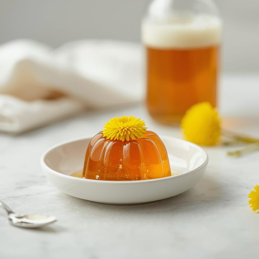 Dandelion Tea Jelly and Syrup
