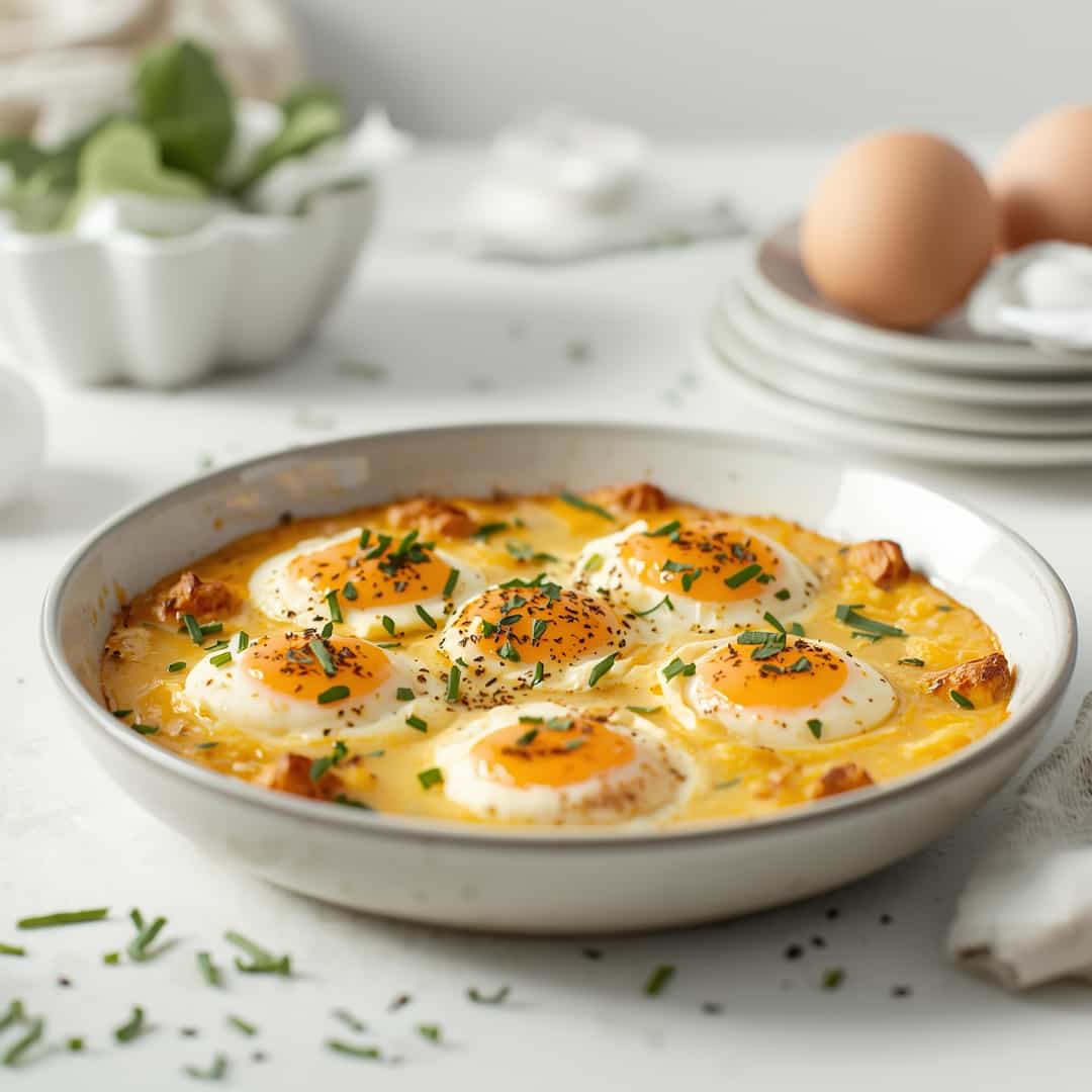 Delicious Baked Cottage Cheese Eggs Recipe