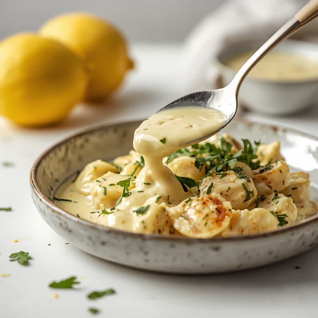 Delicious Creamy Lemon Butter Sauce Recipe
