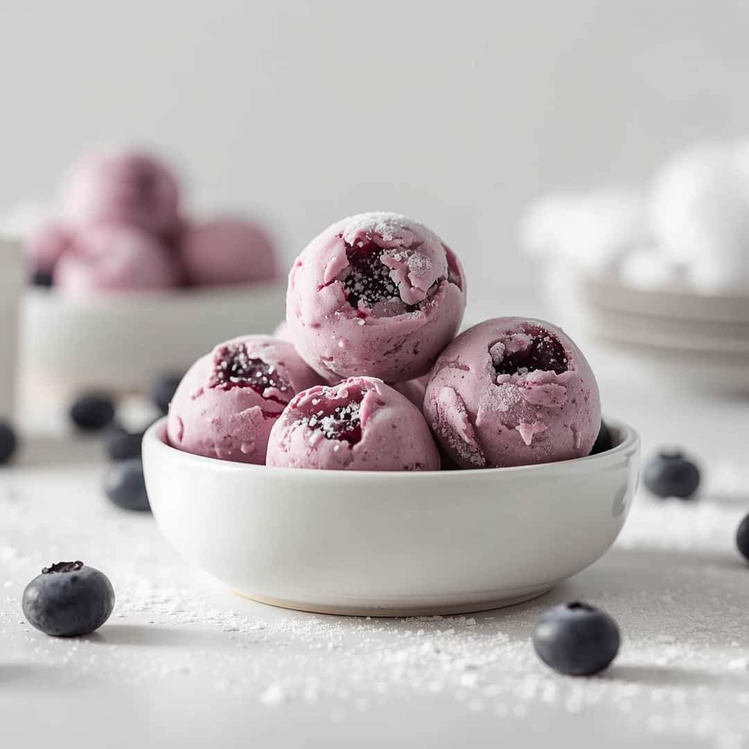 Delicious Frozen Blueberry Yogurt Clusters Recipe