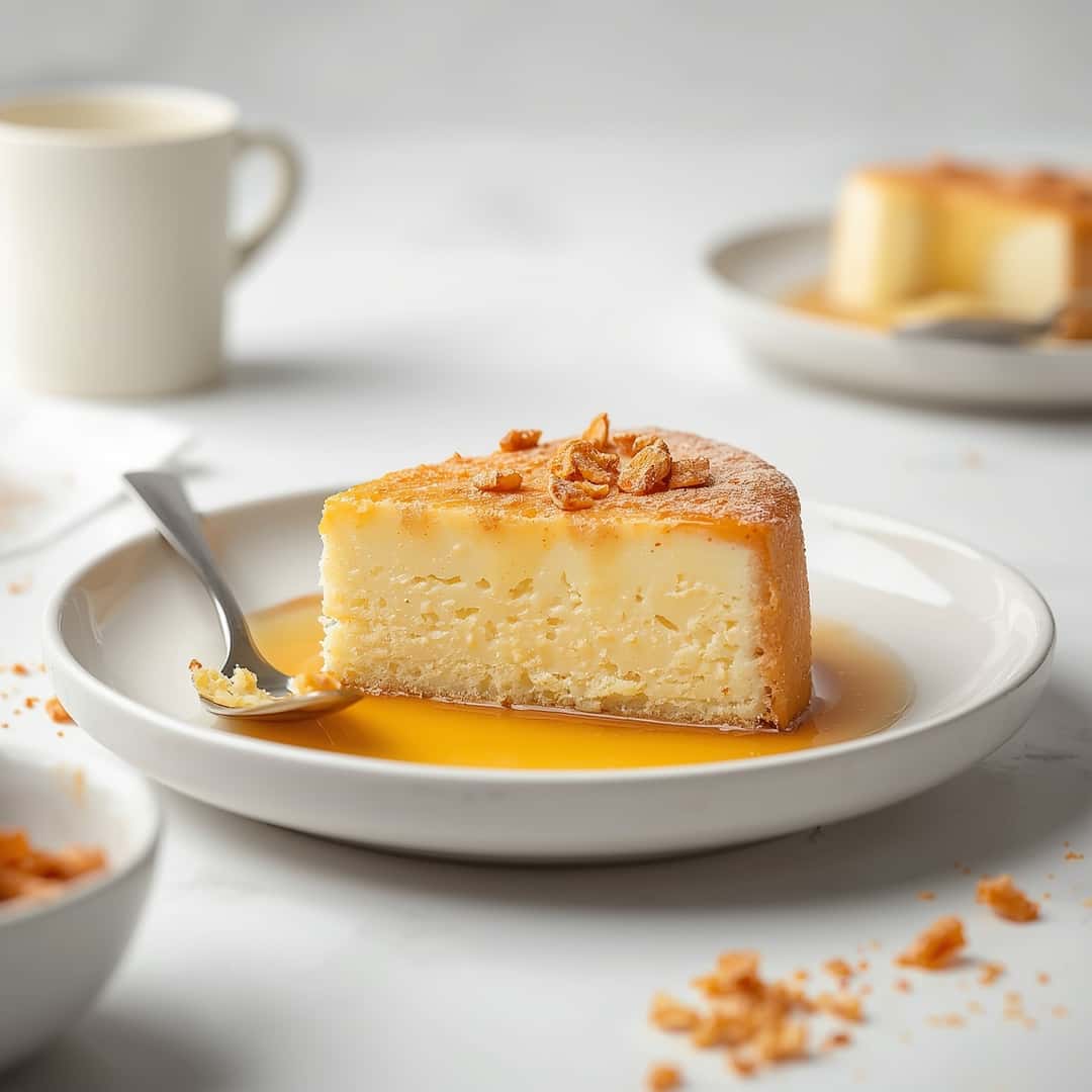 Delicious Vanilla Magic Custard Cake Recipe 2 Delicious Vanilla Magic Custard Cake Recipe