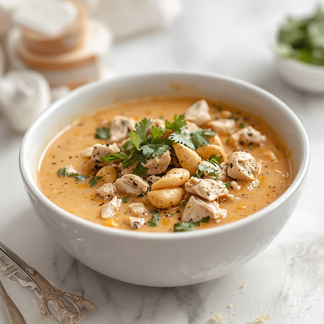 Deliciously Creamy White Chicken Chili Recipe 2 Deliciously Creamy White Chicken Chili Recipe