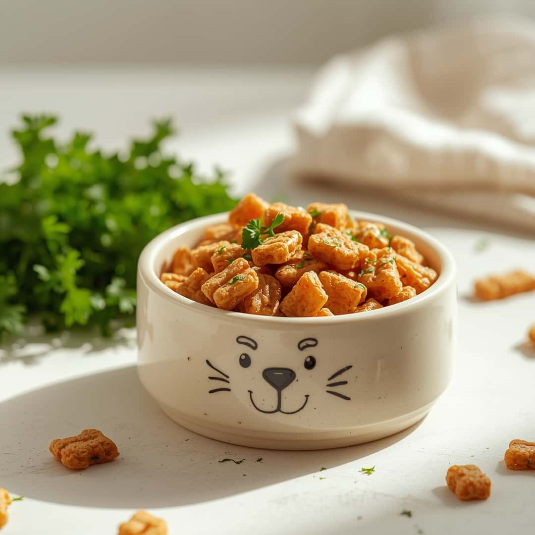 Dental Crunch Cat Treats with Parsley 2 Dental Crunch Cat Treats with Parsley