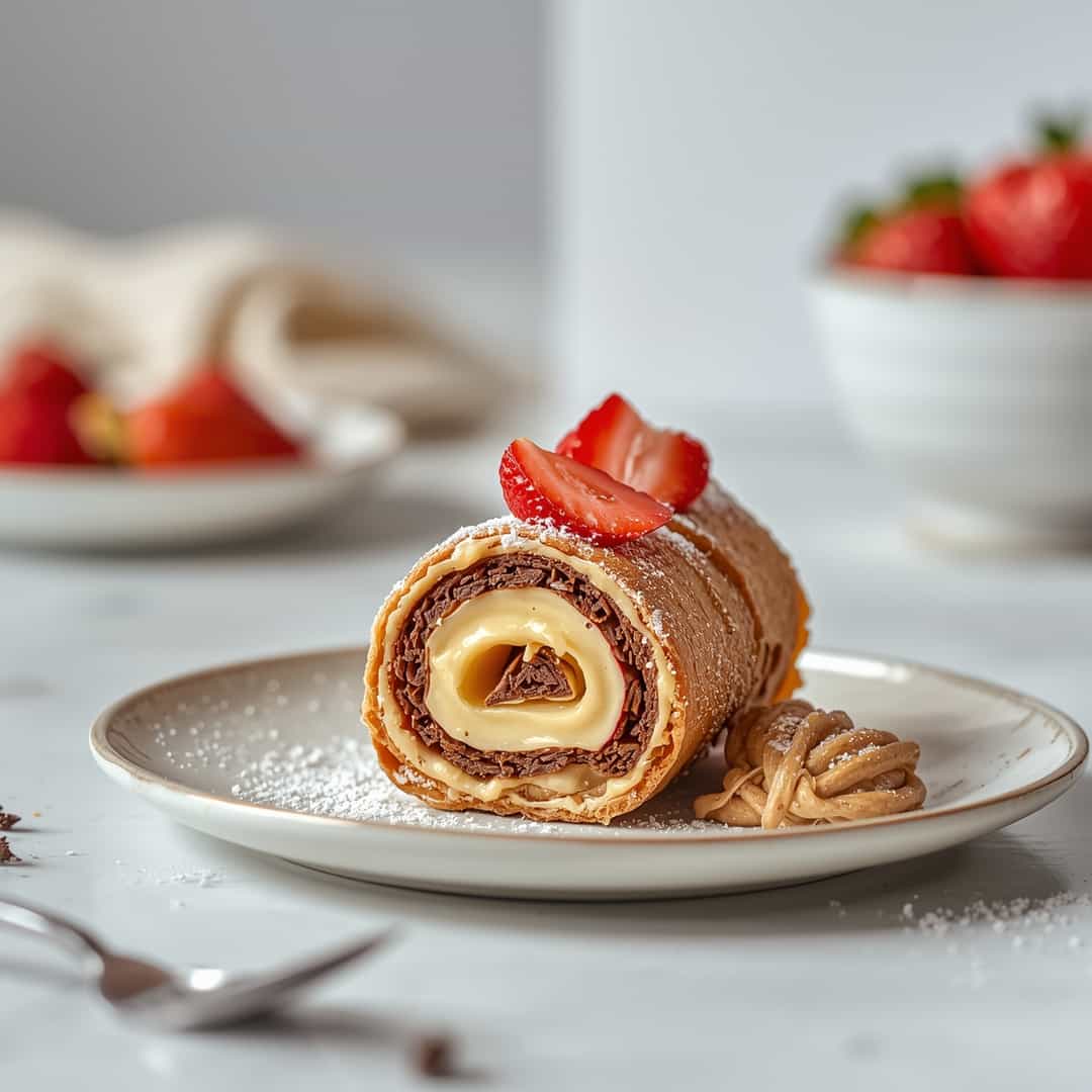 Easy Cannoli Cake 2 Easy Cannoli Cake