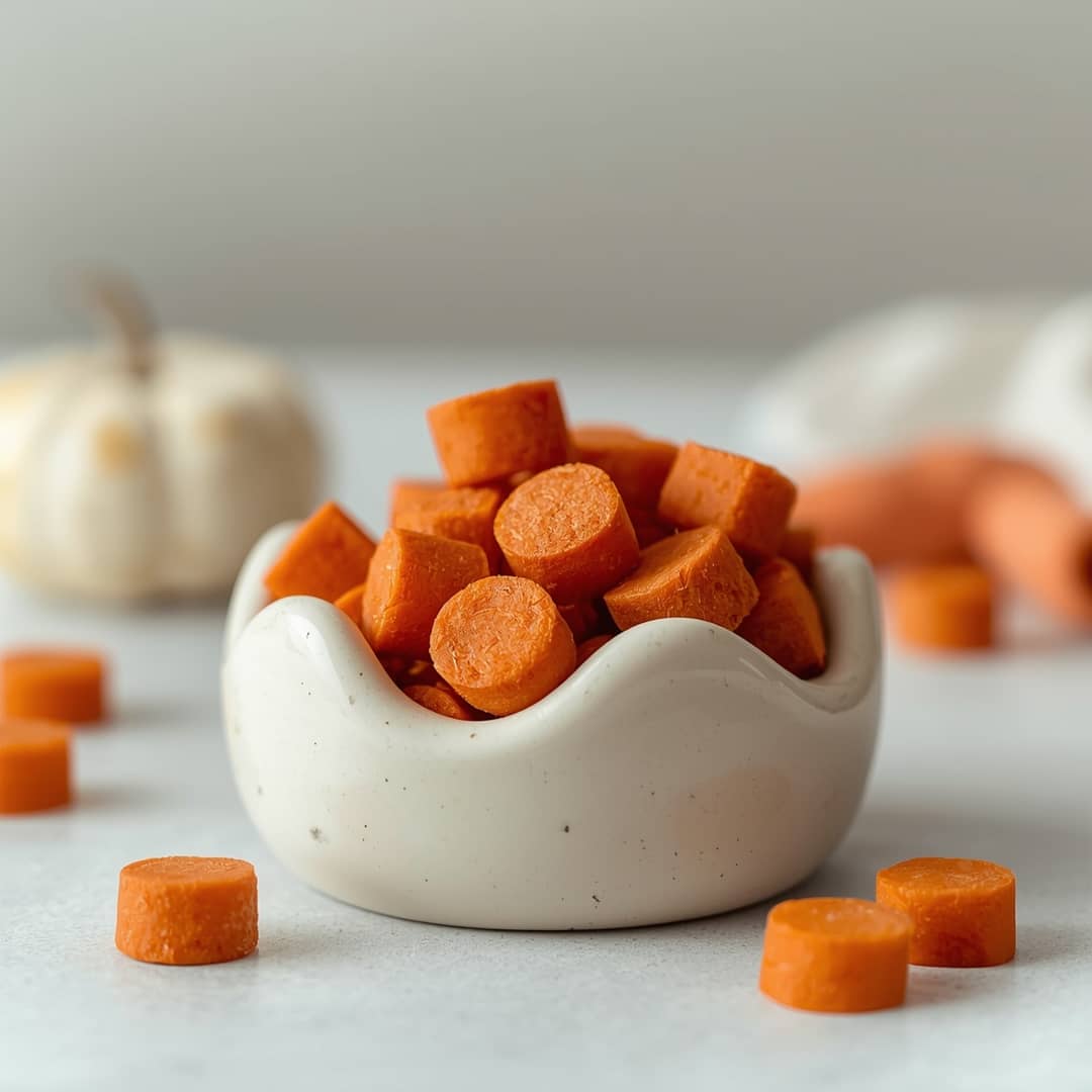 Easy Homemade Pumpkin Carrot Chews
