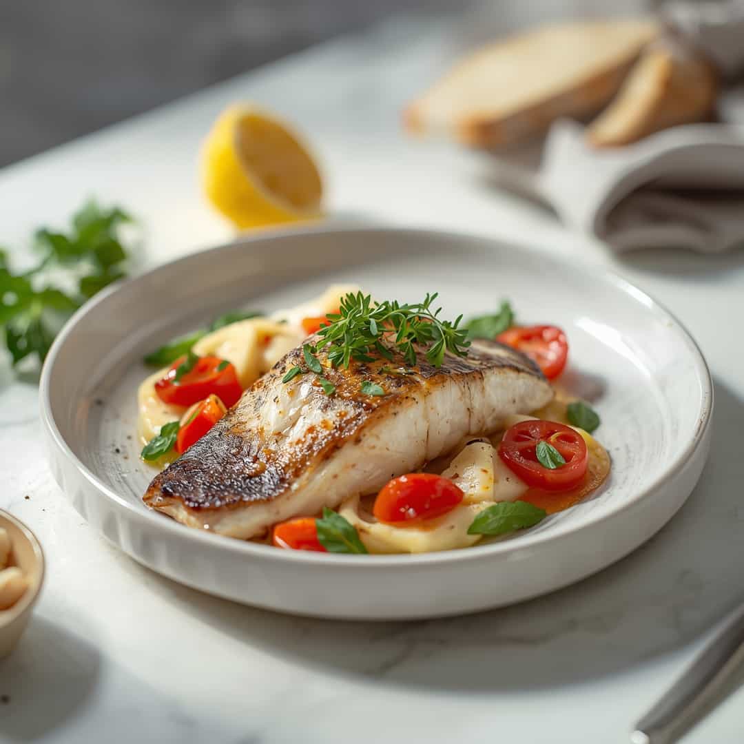 Easy Mediterranean Baked Mackerel Fish Recipe