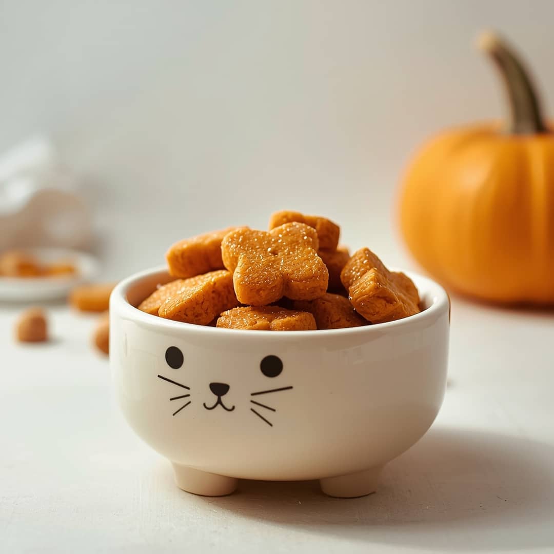 Easy Simple Pumpkin Treats for Cats