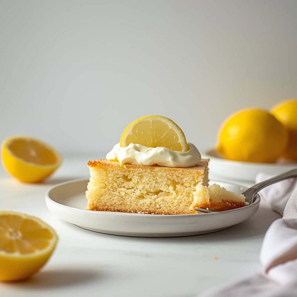 Flourless Lemon Greek Yogurt Cake Recipe