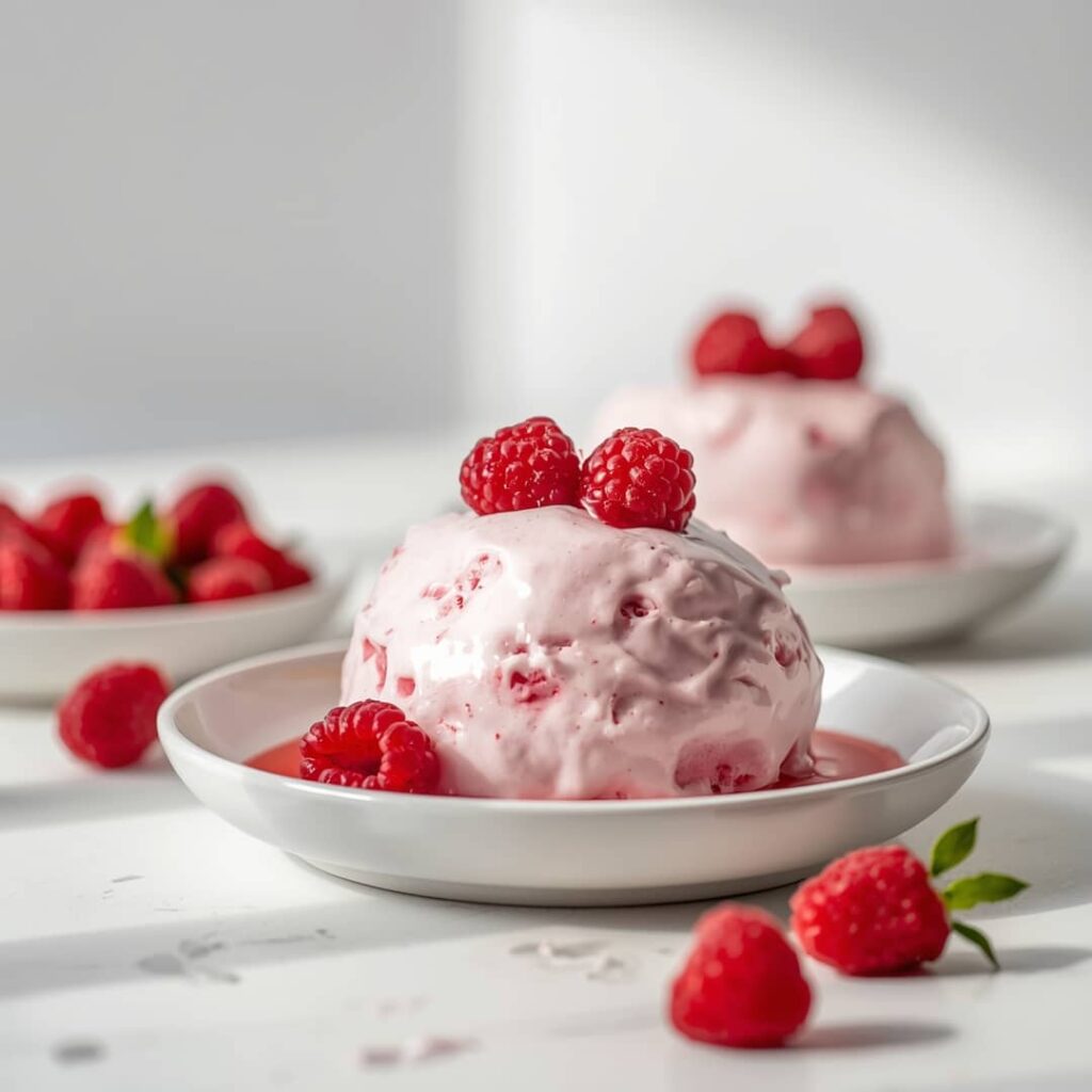 Fresh Raspberry Cloud Mousse