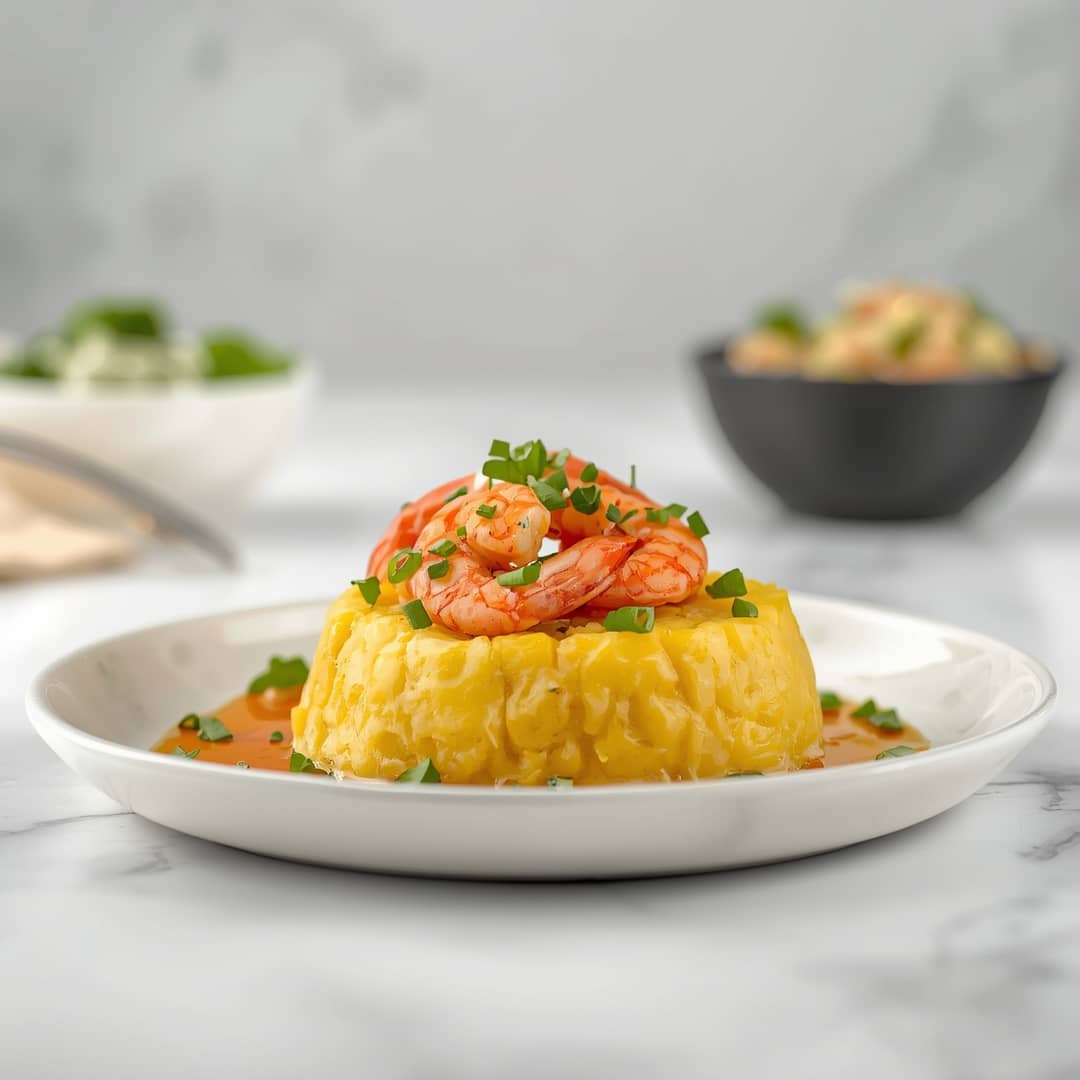 Garlic Shrimp Mofongo Recipe