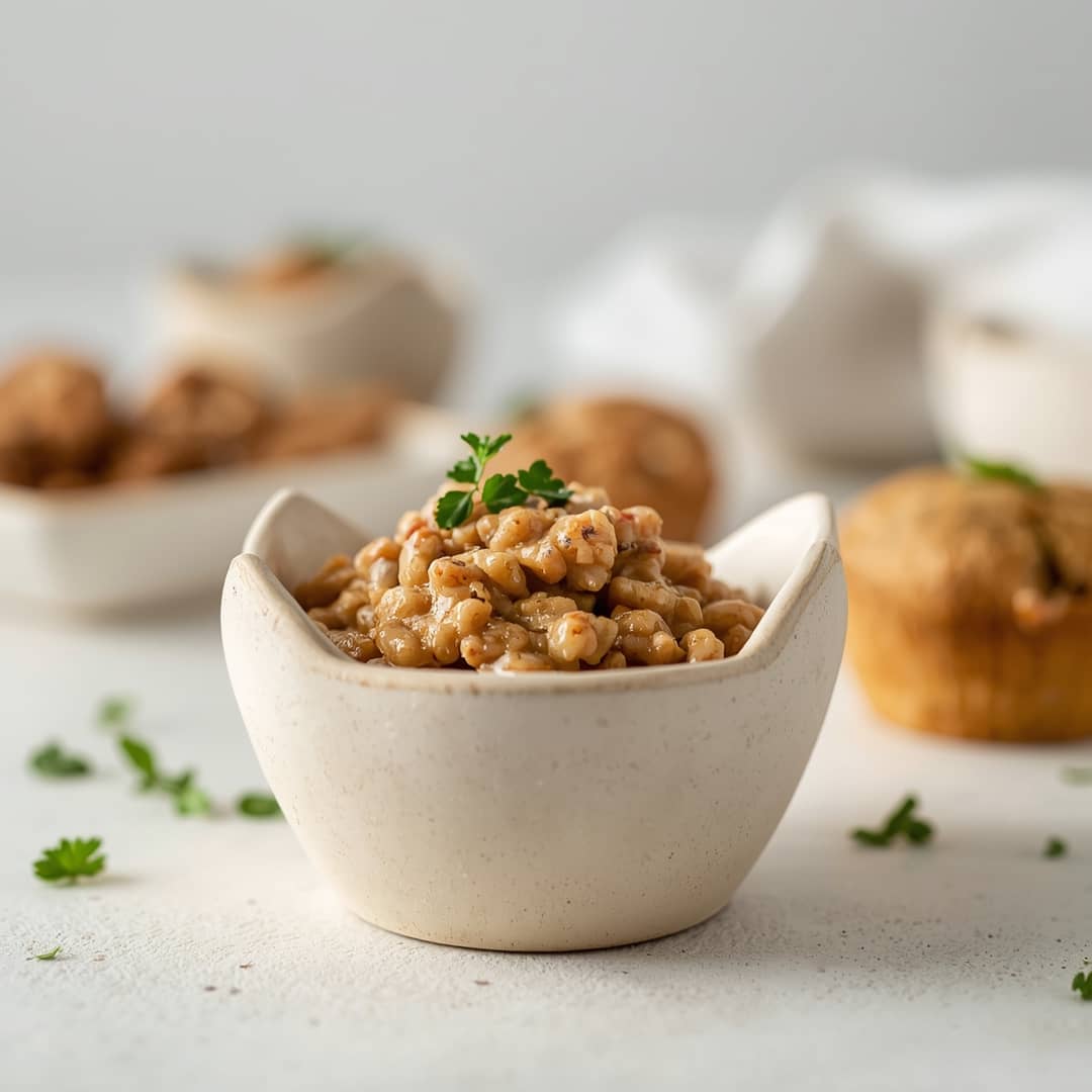 Ground Turkey Brown Rice Muffins
