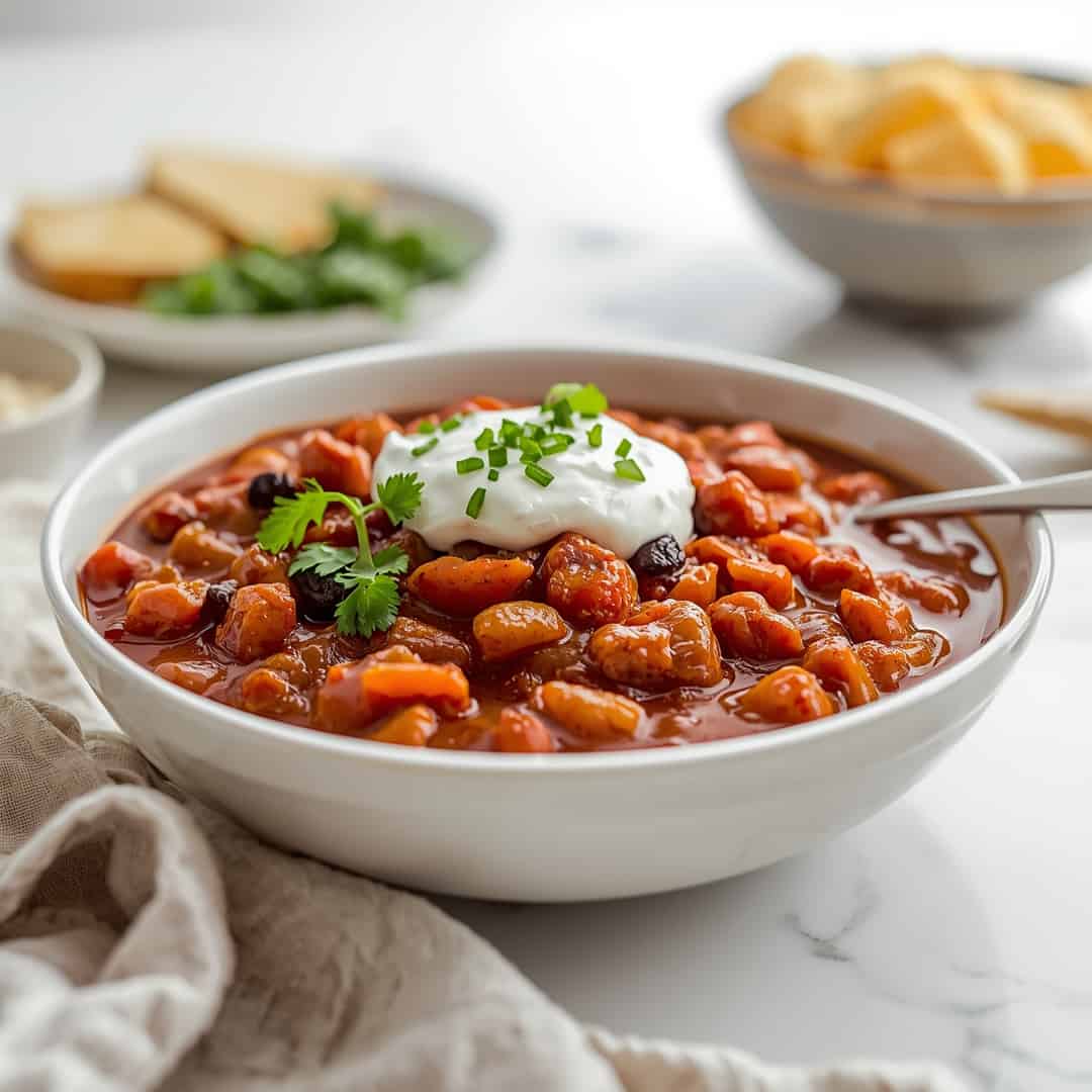 Hearty Crockpot Cowboy Chili Recipe