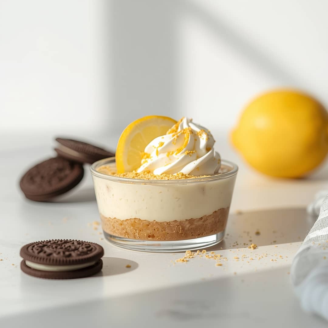 Heavenly Lemon Oreo Dessert