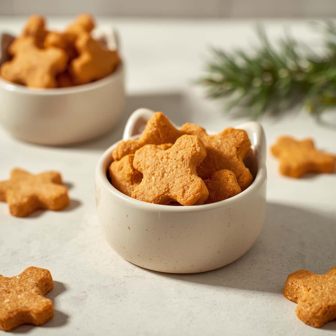 Holiday-Shaped Cat Treats (No Sugar, No Salt) 2 Holiday-Shaped Cat Treats (No Sugar, No Salt)