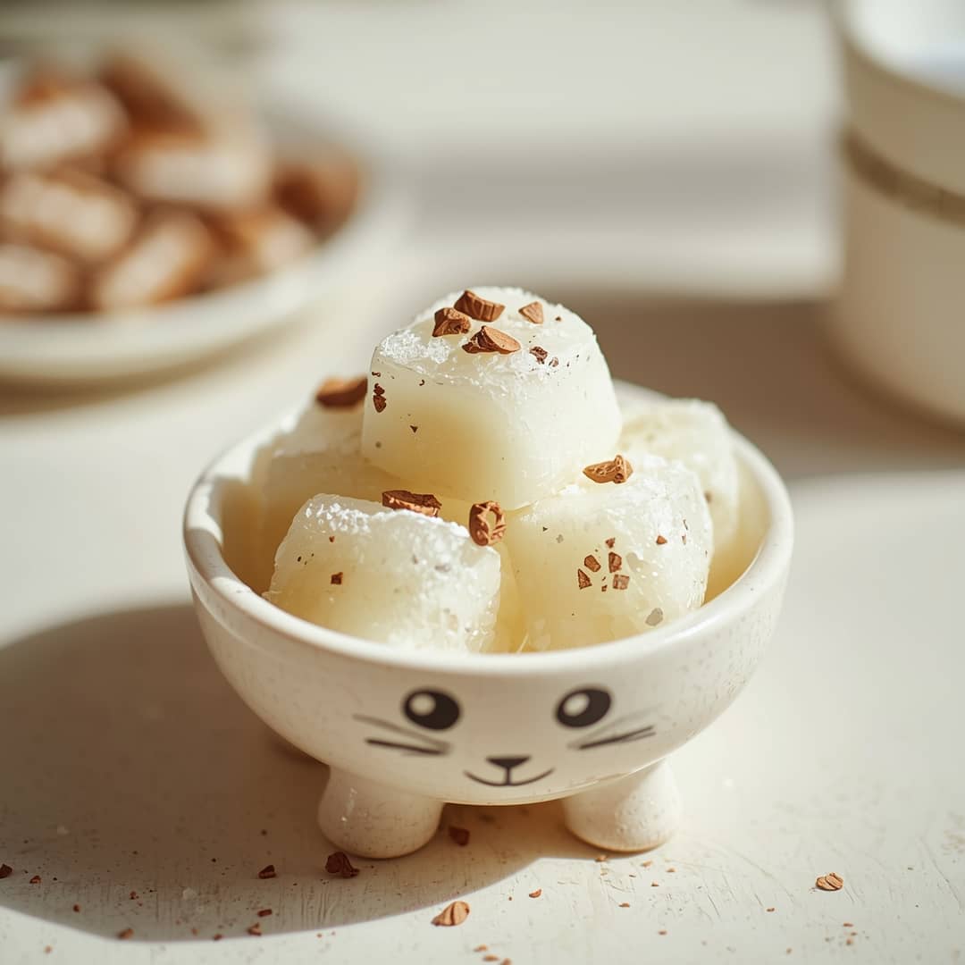 Kitten-Safe Goat Milk Ice Cubes