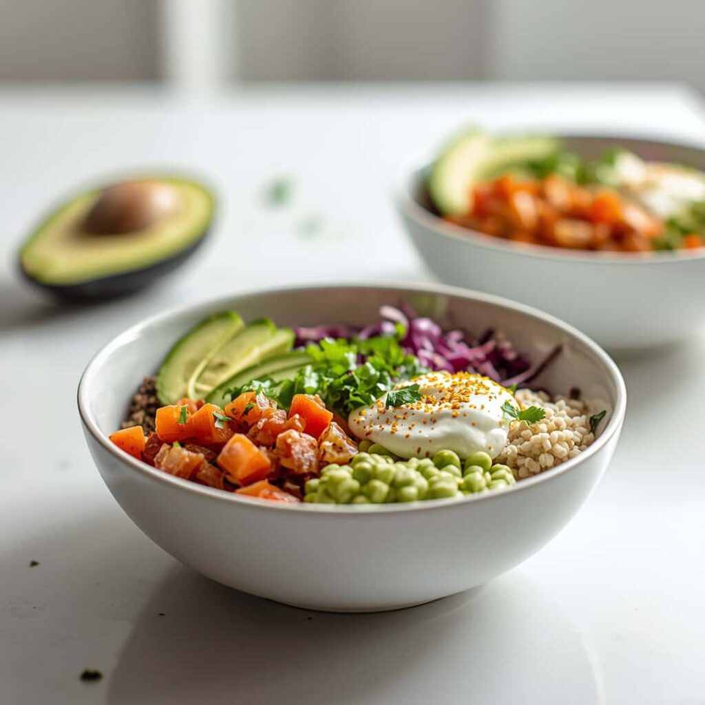 Schne Low Carb Bowl Ebenbild