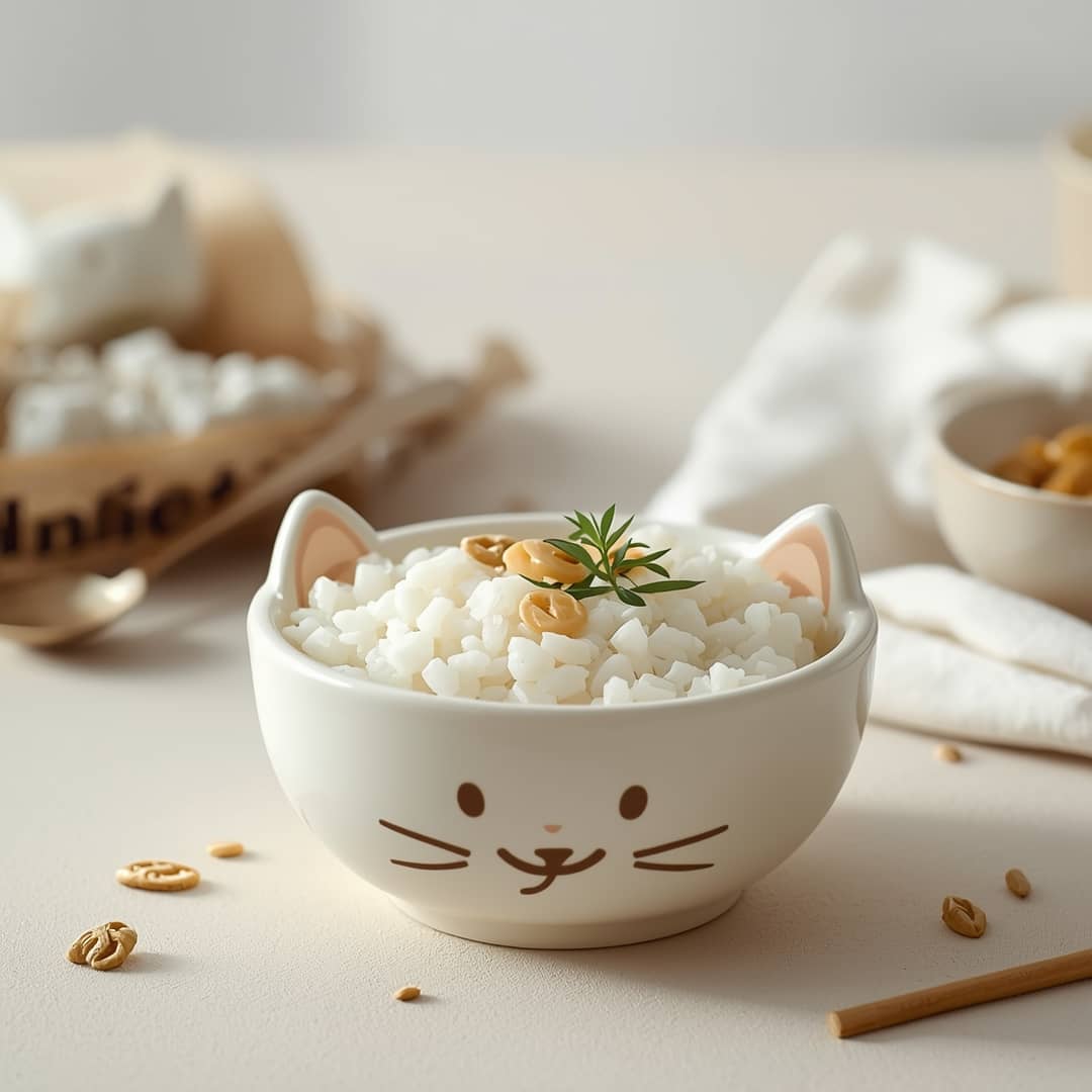 Perfectly Cooked Cat Rice