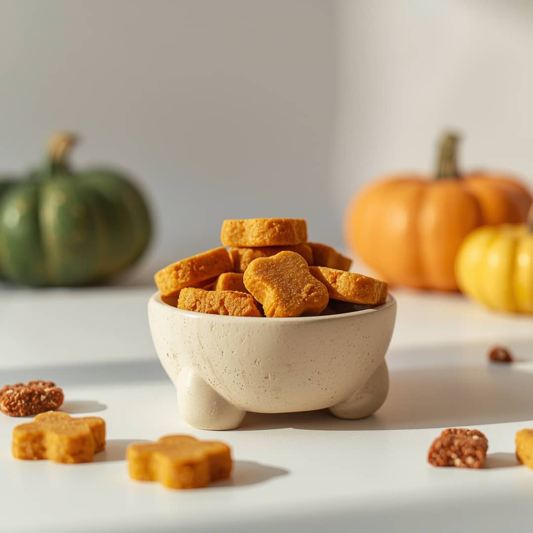 Pumpkin Banana Dog Treats