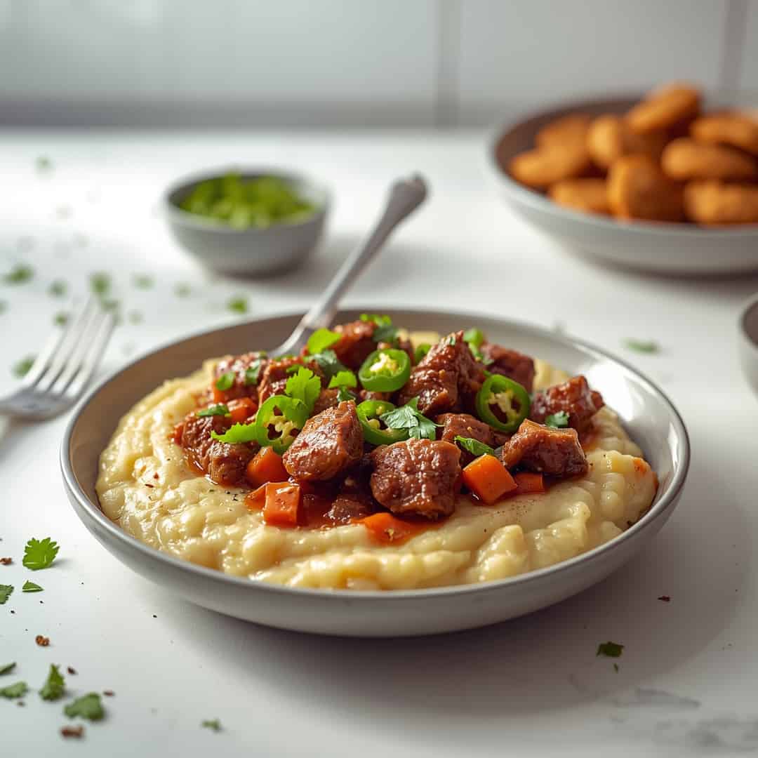 Smoky Beef Jalapeno Chicken Mash Comfort