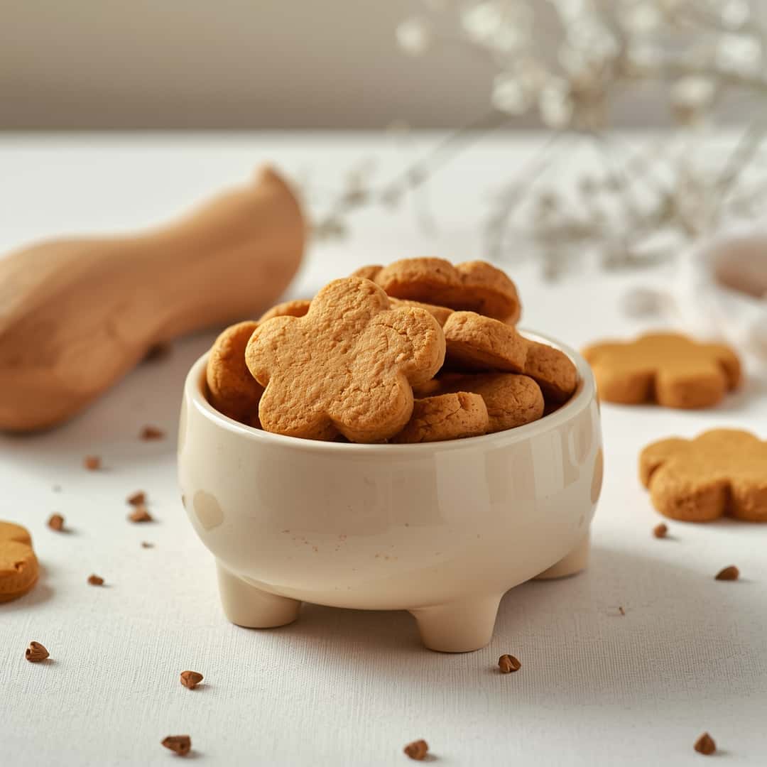 Sweet Potato Dog Cookies 2 Sweet Potato Dog Cookies