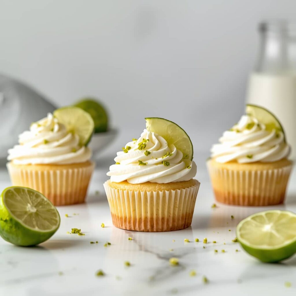 Zesty Key Lime Pie Cupcakes