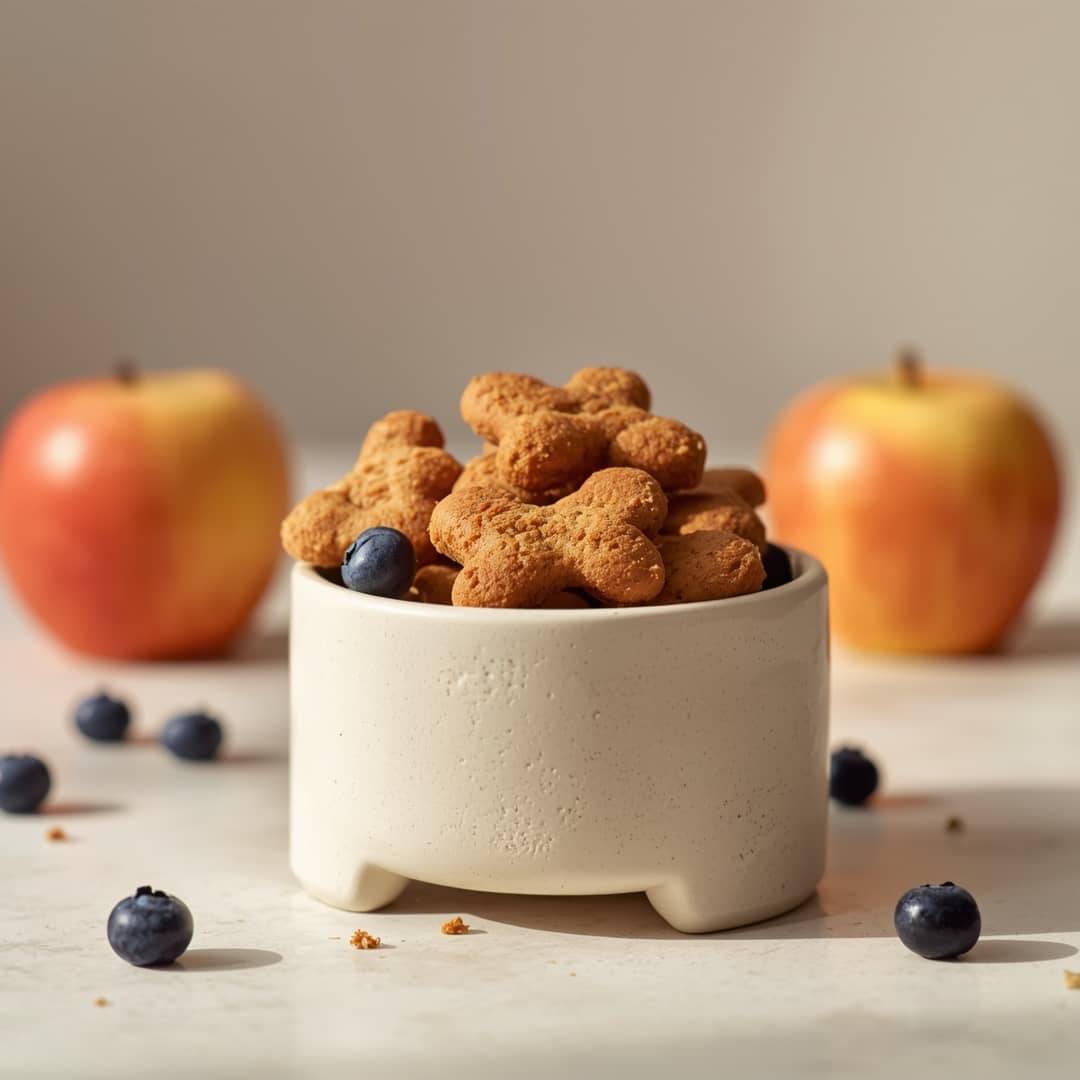 Apple Blueberry Dog Treats