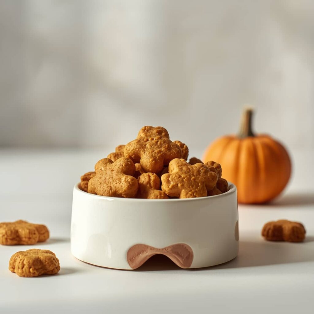 Basic 2 Ingredient Pumpkin Dog Treats